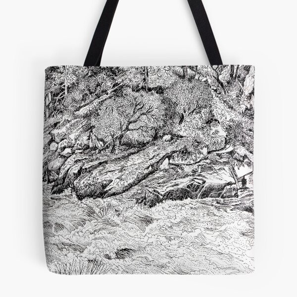 Item preview, Spring Runoff on the Merced River  designed and sold by Sally Sargent.