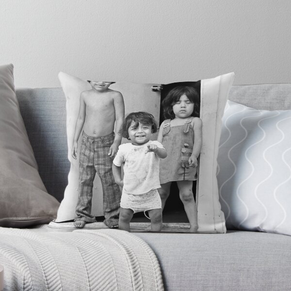 In the Doorway Throw Pillow