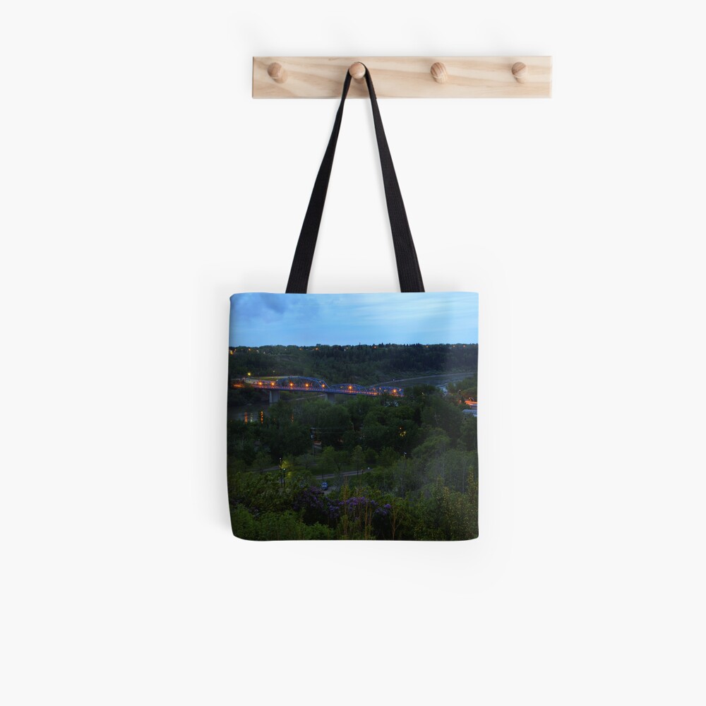 Twilight River Valley Tote Bag