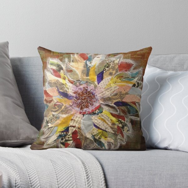 Chrysanthemum Throw Pillow