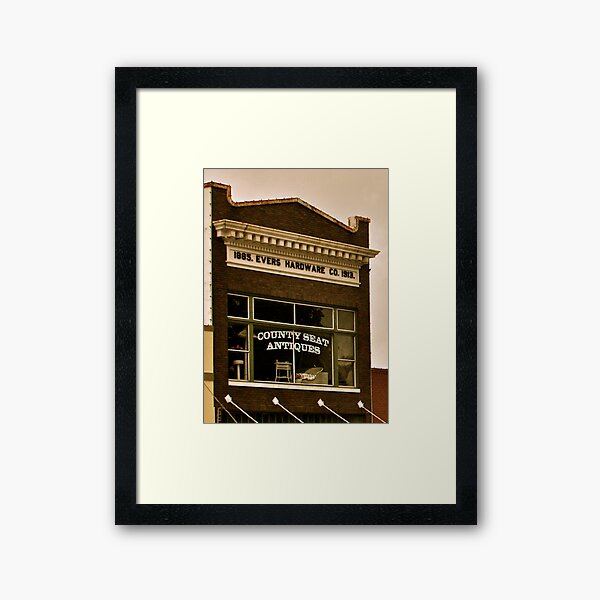 Downtown Hardware Framed Art Print