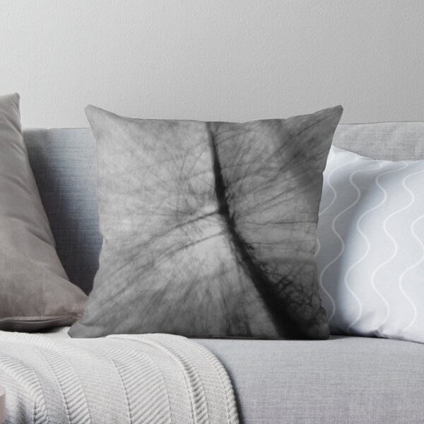 Breaking Through Throw Pillow