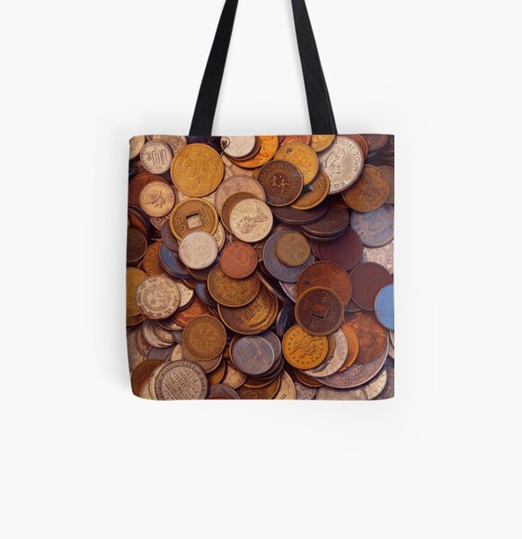 Change for No One All Over Print Tote Bag