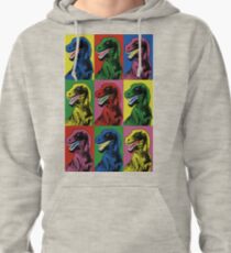 Sudadera con capucha Dinosaur Pop Art