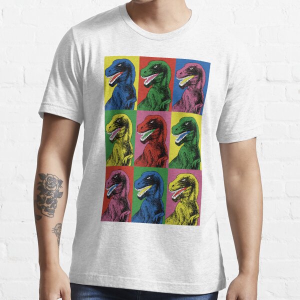Dinosaure Pop Art T-shirt essentiel