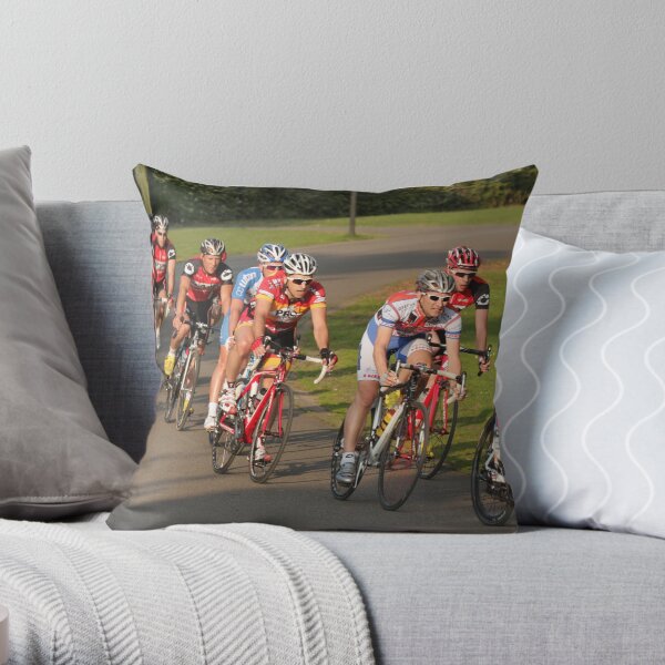 Stringing it out Throw Pillow