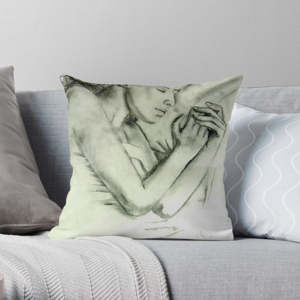 Unknown Dream Throw Pillow