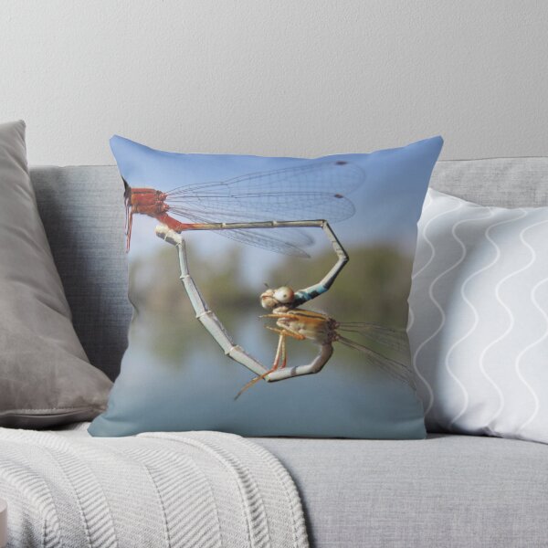 Ah Oh Throw Pillow