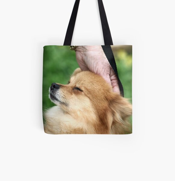 Momma found the right spot! All Over Print Tote Bag