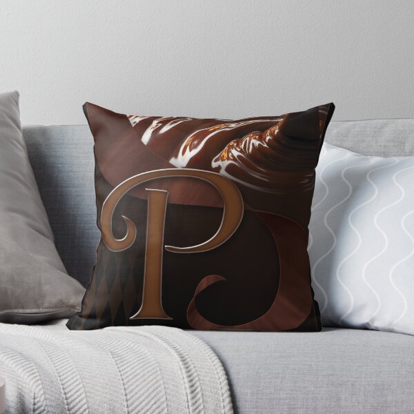 Perfect Chocolate Throw Pillow