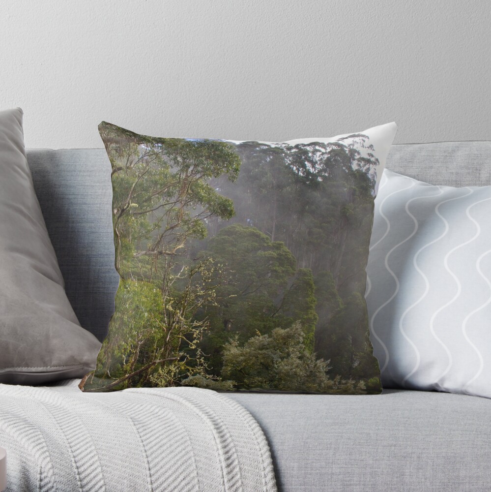 Tree Tops Throw Pillow