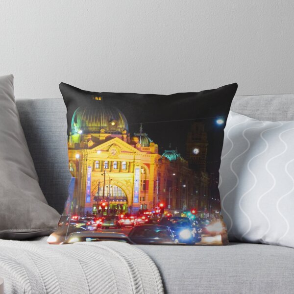 Item preview, Flinders st at night designed and sold by farq.