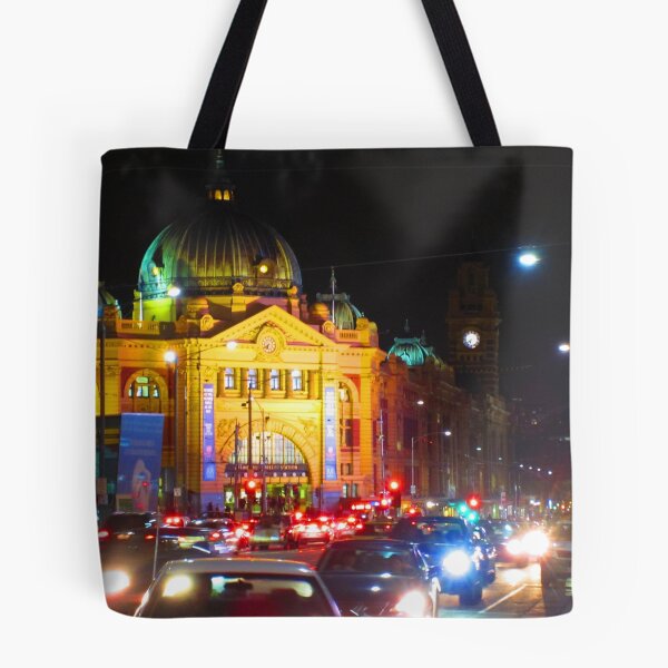 Item preview, Flinders st at night designed and sold by farq.