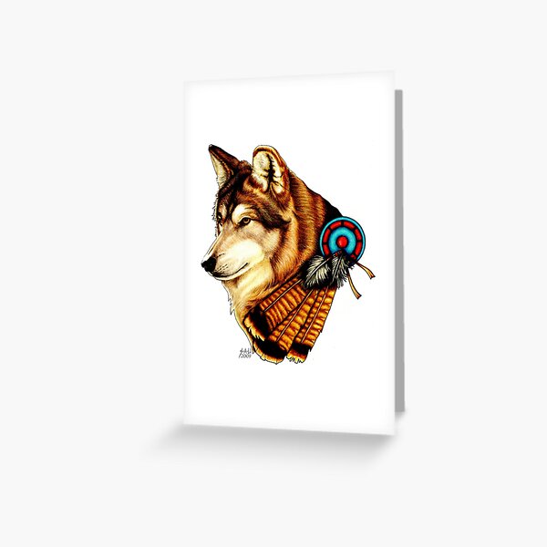 Native Spirit Greeting Card