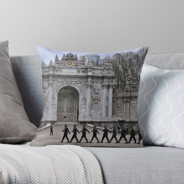 Palace Security Throw Pillow