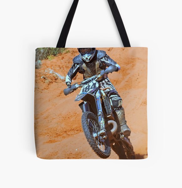 Bike 184 - Finke 2011 Day 2 All Over Print Tote Bag