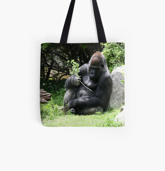 Gorilla All Over Print Tote Bag
