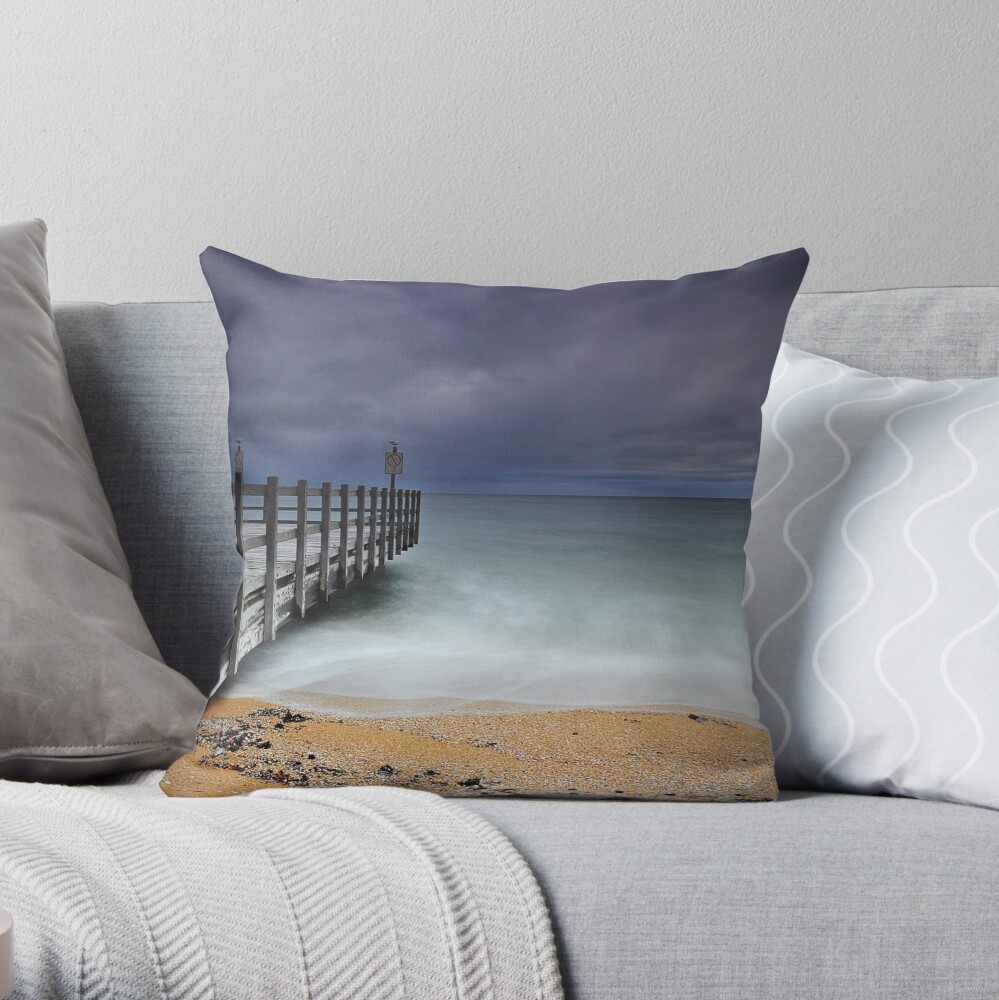 Approaching Storm - Mentone Throw Pillow