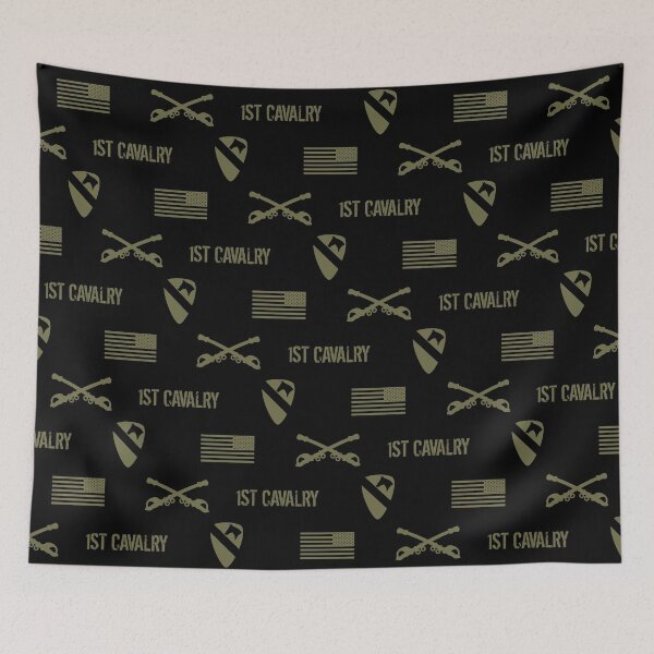 Item preview, 1st Cavalry Division Pattern (Green) designed and sold by Jared Davies.