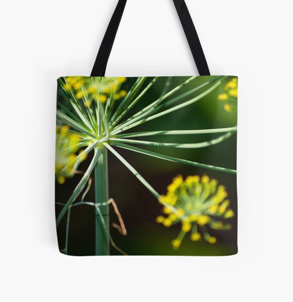 Dill Burst All Over Print Tote Bag