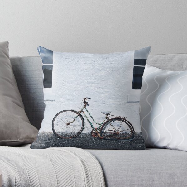 I Think I'll Stay Here a While Throw Pillow