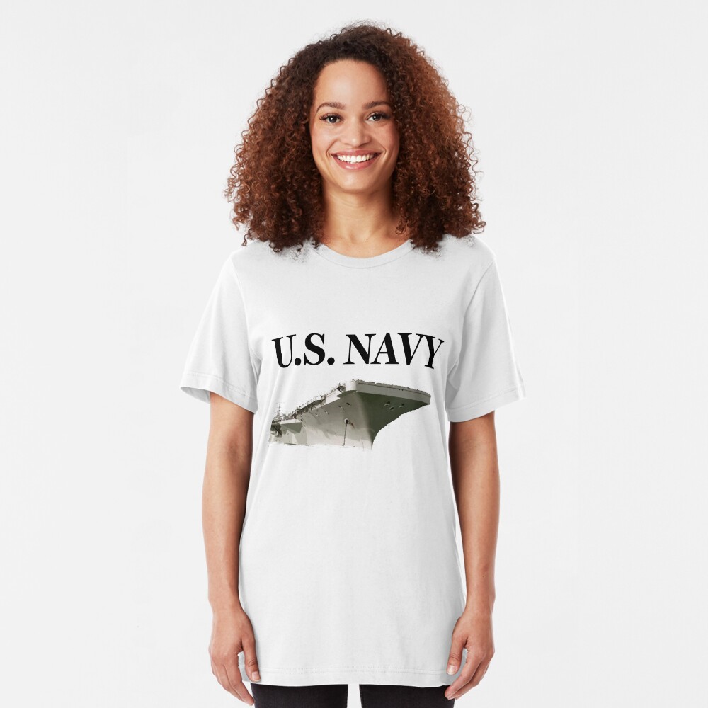 U.S. Navy - Aircraft Carrier Slim Fit T-Shirt