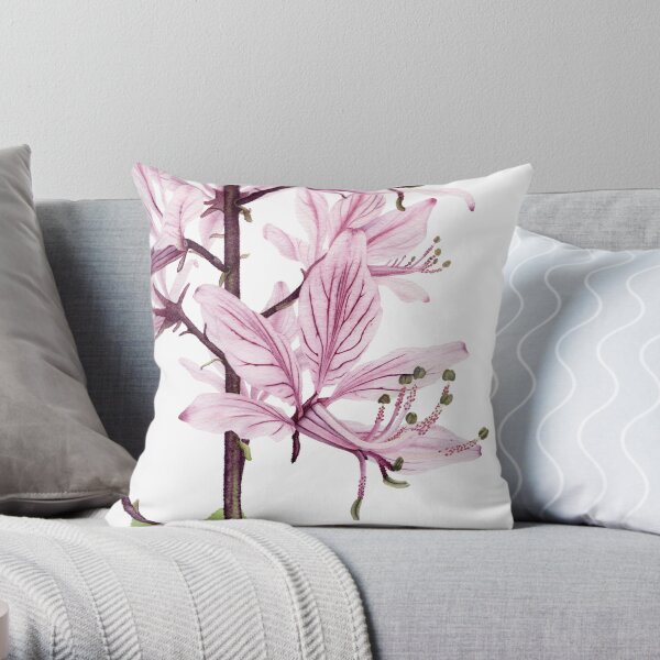 Dictamnus albus Throw Pillow