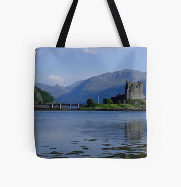 Eilean Donan Castle All Over Print Tote Bag