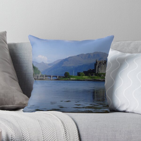 Eilean Donan Castle Throw Pillow