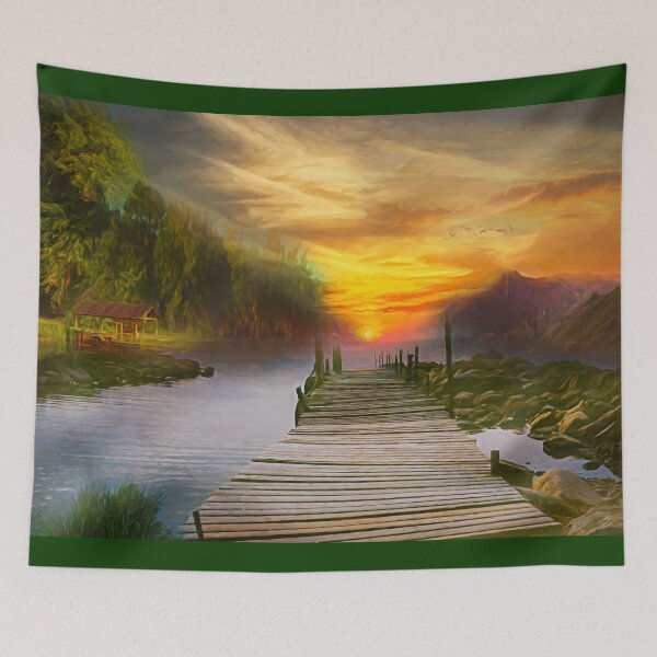 Item preview, Idyllic Landscape designed and sold by Jasmina Seidl.