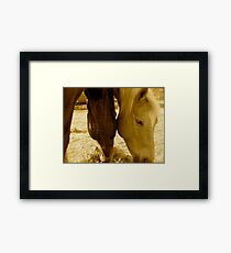 Cheek to Cheek Framed Print