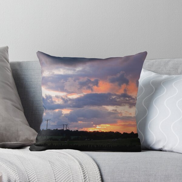 Item preview, Old Wolverton sunset over a sheep field designed and sold by David Isaacson.