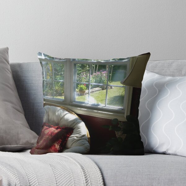 Item preview, "Papasan Chair By Sunroom Window" designed and sold by dfrahm.