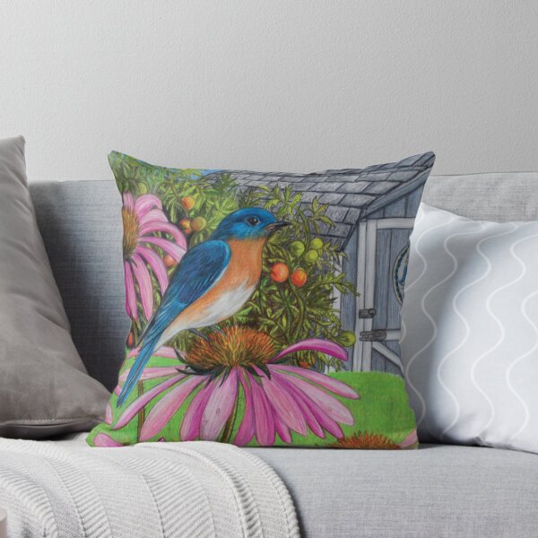 Item preview, Bluebird In My Backyard designed and sold by Jedro.
