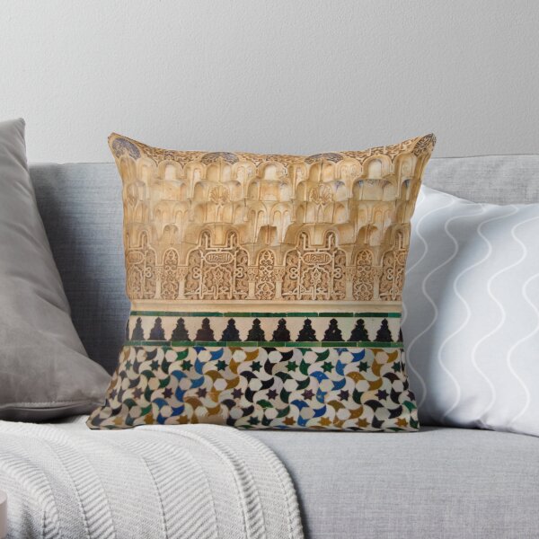 Alhambra detail 3 Throw Pillow