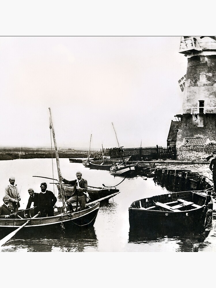 Cley windmill - the shooting party 1888 by cleywindmill