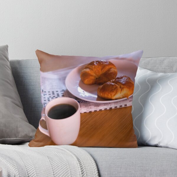 Item preview, coffee and croissants designed and sold by Barry James Roberts.