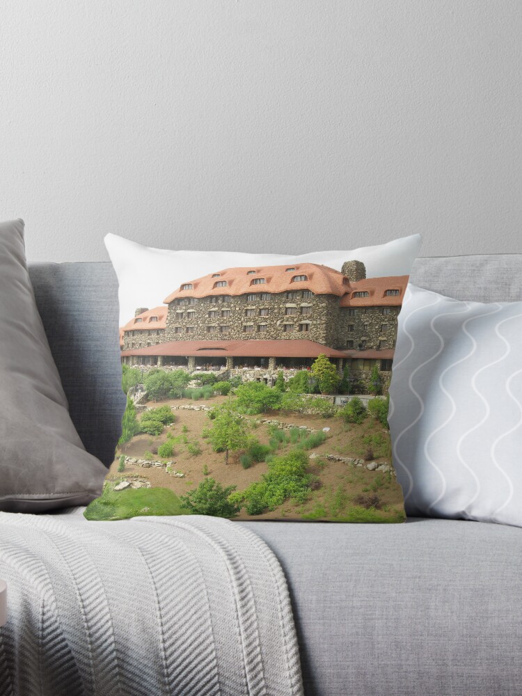 Grove Park Inn Asheville North Carolina Throw Pillow By