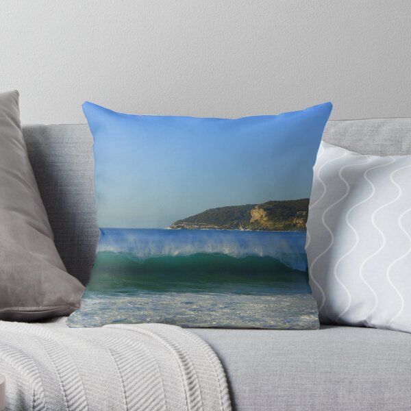 Captivating Wave Throw Pillow