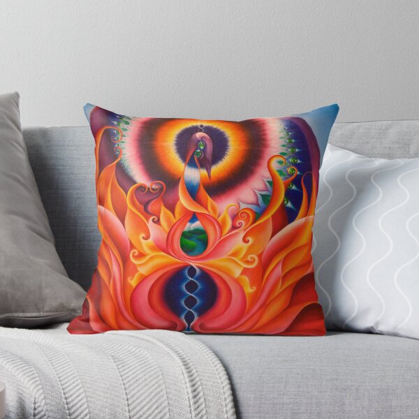 Moksha Throw Pillow