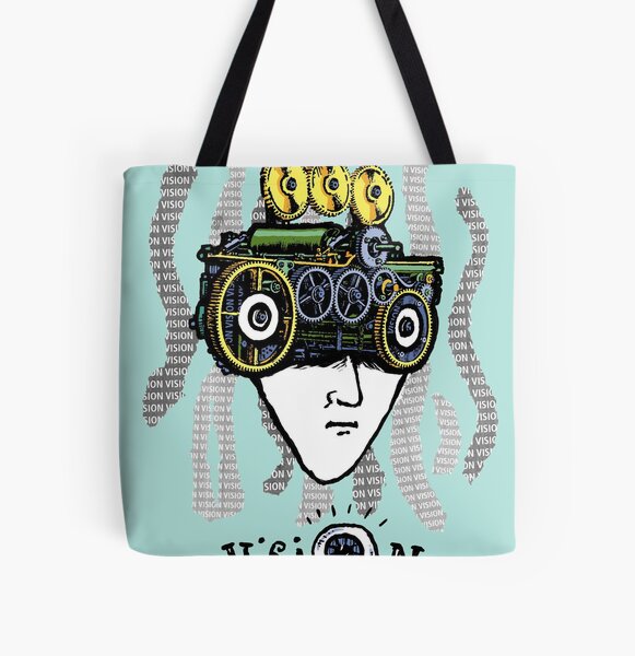 Vision All Over Print Tote Bag