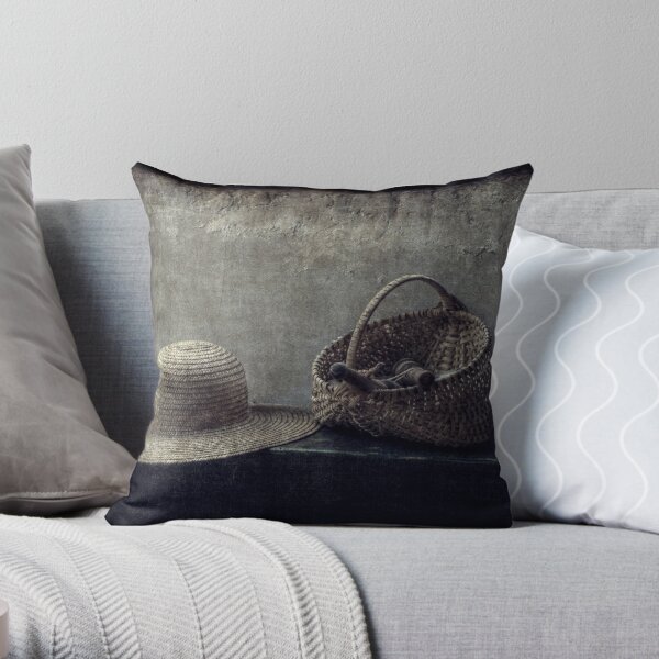 Her Things Throw Pillow
