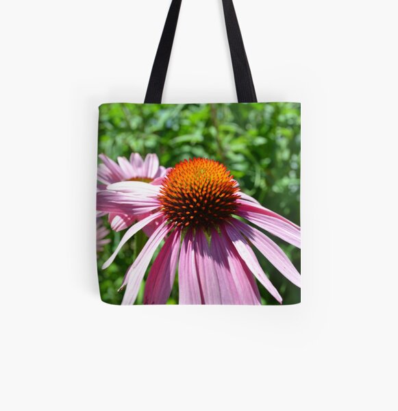 Summer Flowers All Over Print Tote Bag