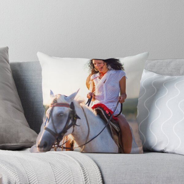Item preview, lady with horse on the bay designed and sold by plamenx.