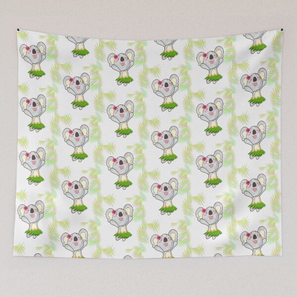 Item preview, Aloha Koala Watercolor Summer Beach Wave Tropical Theme designed and sold by ReliableSupply.