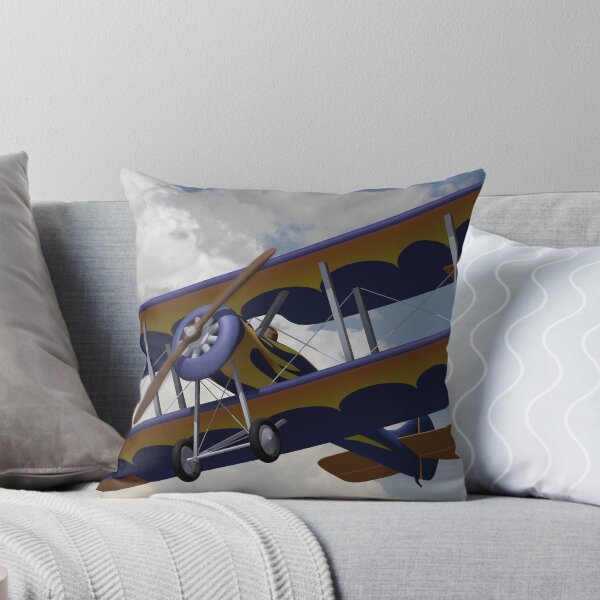Item preview, Bi-Plane Flying designed and sold by Winthrop Brookhouse.