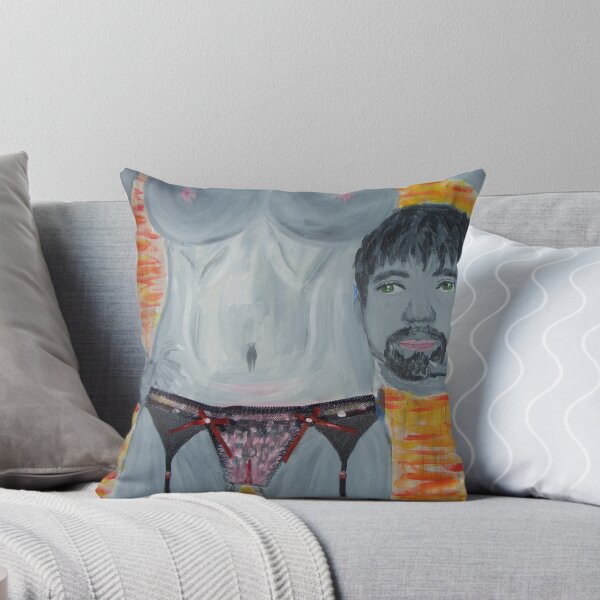 Item preview, Nude painting real panties designed and sold by Alina Mardare Rossi.
