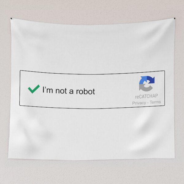 Item preview, I'm not a robot designed and sold by RipRock81.
