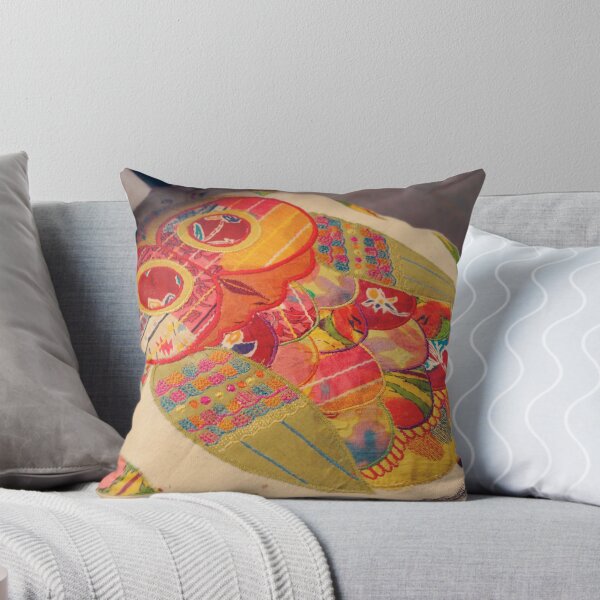 Item preview, Colourful Luma Owl Cushion designed and sold by JDWasabi.