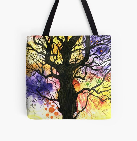 Tree of Life Series - Cosmic All Over Print Tote Bag